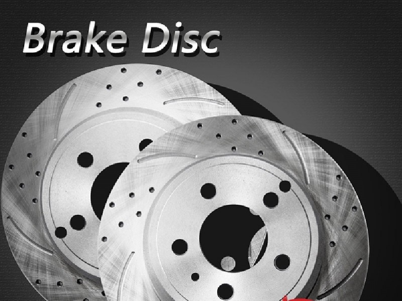 Why are there not many holes in the brake disc?